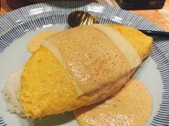 熔岩明太子蛋包饭猪排-堂本家洋食别馆·炸猪排(中心城店)