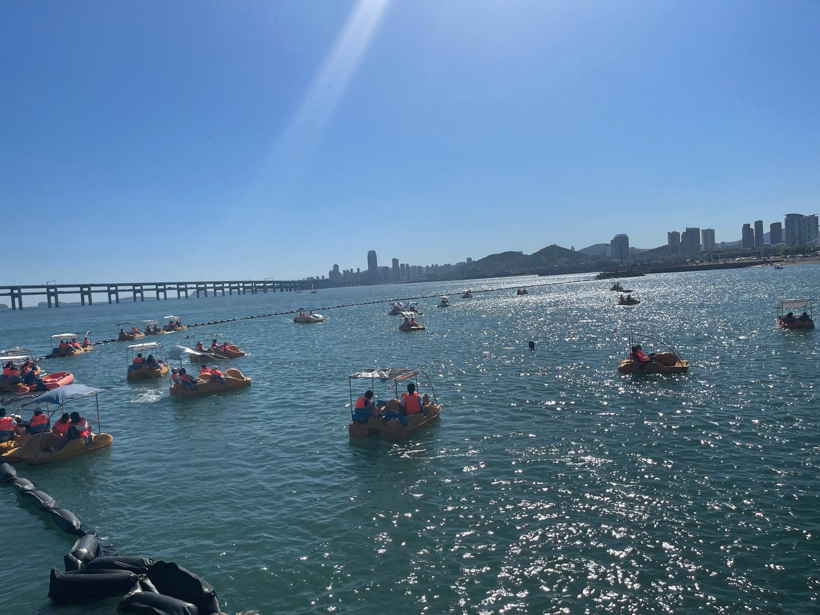 大连星海湾海水浴场图片