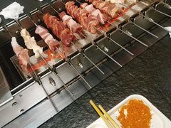 -長壹旋转烤吧 农家鸡火锅