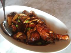 酱爆小青龙炒年糕-无锡苏宁银河国际酒店-悦府65中餐厅