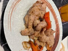 原切黑椒肉排-春田小幸铁板烧(忠义街店)