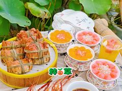 -七的湖·晚芳亭·阳澄湖农家菜·大闸蟹(莲花岛店)