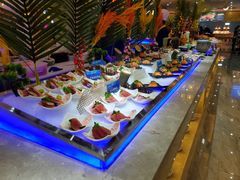 自助取餐区-锤头鲨毛肚海鲜烤肉自助餐厅(国购广场店)