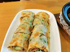 葱饼卷牛肉-台北楚楚园馅饼粥(虹桥南丰城店)