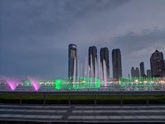 -大连星海广场音乐喷泉