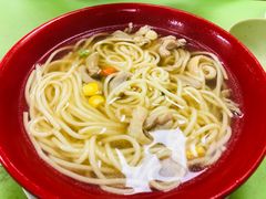 鷄絲湯意粉-胜利茶餐室