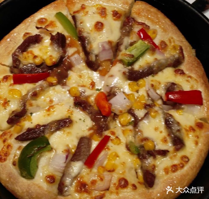 菲滋意式餐厅(世纪联华店)芝士灯影牛肉披萨图片 - 第47张