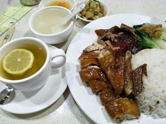 烧鸭油鸡双拼套餐（热饮）-老字号蛇口德记烧腊饭店·海鲜加工