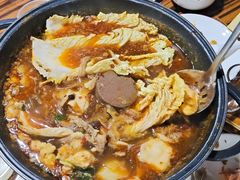 -老红桥炸灌肠牛肚锅烧烤(定福庄店)