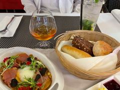 62度温泉蛋配帕尔马火腿-塞纳河法国餐厅(意式风情街店)