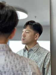 -型男帮男士假发补发·佩戴式发型