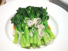 白灼西兰苔-金色艳阳天•粤菜 淮扬菜(古平岗店)