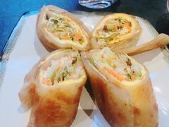 素菜手抓卷-T館·花园艺术餐厅