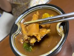 鲍汁鹅掌花菇捞饭-兰亭轩茶餐厅(长江路店)