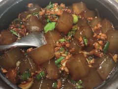 石锅凉粉炒米-汉唐宴长安食府