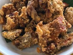 咸蛋黄软壳蟹-大树下海鲜饭店