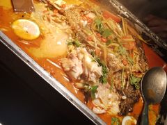 泰式酸辣味烤鱼-探鱼·鲜青椒爽麻烤鱼(西南商都店)