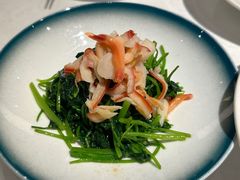 芥兰苗炝拌兰花蚌-醉舍·新淮扬菜(长宁龙之梦店)