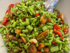 空心菜杆炒油渣-新新湘菜馆(新中街二条店)