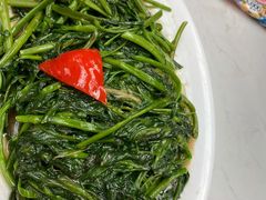 虾酱炒空心菜-肥仔文澳门猪骨煲(南京西路店)