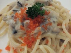 奶油蘑菇烩意大利面-绿茵阁(体育西分店)