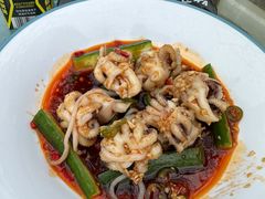 鱿鱼黄瓜-不仔客海鲜烧烤270度海景餐厅(大东海店)