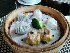 金羊三冠（羊肉烧卖、虾饺、香茜饺）-新兴·金羊座·粤菜点心(乐峰店)