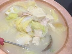 白菜叶炖冻豆腐肉-新乾隆酒楼(帝景园店)