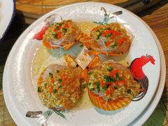 粉丝蒸扇贝（个）-老巴刹新加坡餐厅