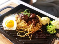 黑胡椒牛肉意面铁板烧-The Rug Cafe(王府中环店)