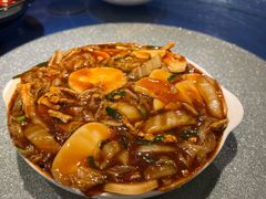 白菜肉丝炒年糕-建国328 本帮小馆·面馆