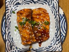 火炙三文鱼皮-六本目日式料理(珊瑚沙家园店)