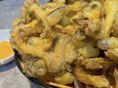 干炸鲜蘑-屋里家延边朝鲜族冷面(南园店)