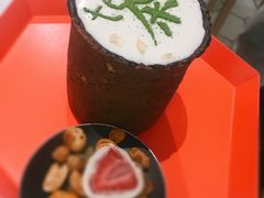 手工奶盖茶-茶是一枝花泡茶店
