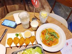 香草凤尾虾-必胜客(港城新天地店)