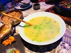 豆汤豌豆苗-绿茶餐厅(乐峰广场店)