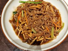 馓子牛肉丝-刘胖子家常菜(金色港湾店)
