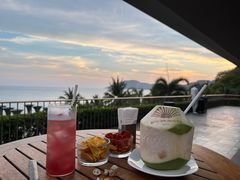 -日落吧·海景咖啡厅·餐酒吧·鸡尾酒·下午茶·乐队表演·浪漫夕阳·三亚文华东方酒店