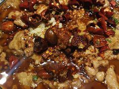 水煮肉片（牛肉）-禧福徕盆盆香川菜馆