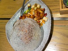 腰果宫保大虾球-莲·中餐厅(成都首座万豪酒店)