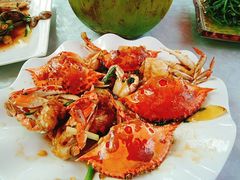 姜葱炒花蟹-范饭椰林川湘味海鲜·椰子鸡(三亚湾椰梦长廊店)