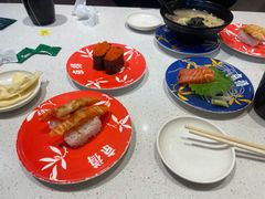 三文鱼寿司-京樽回転寿司(奥林匹克店)