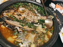 -探鱼·鲜青椒爽麻烤鱼(银泰城店)
