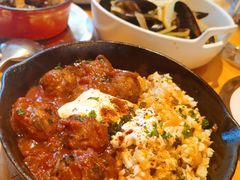 羊肉丸白花椰菜饭-the rug 飞毯 (朝阳公园店)