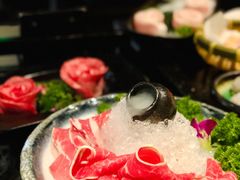 雪花牛肉-捞王猪肚鸡火锅(财富中心店)