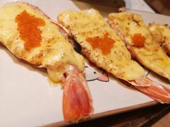 特调蛋黄酱焗红虾-桃太郎创作料理(大坪店)