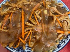 肉丝拉皮-北大地皖峰饭馆