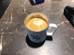 热拿铁-Seesaw Coffee(上海尚悦湾店)
