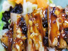 鱼香茄子-香妃烤鸡(新奥店)