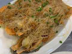 蒜蓉粉丝蒸扇贝-皓景海鲜·地标美食(双月湾店)